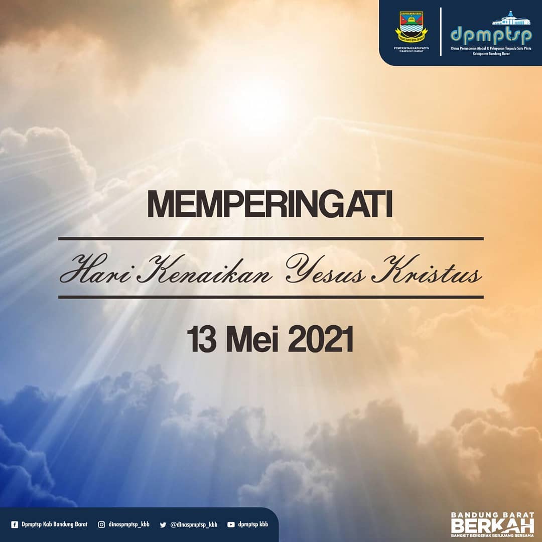 >Selamat Memperingati Hari Kenaikan Isa Almasih